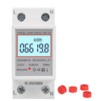 Digital Energy Meter 2 Wire 230V 580 Amp with LCD Display for Automotive
