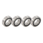 Set of 4 Deep Groove Ball Bearings for Various Applications (32×75×20mm)