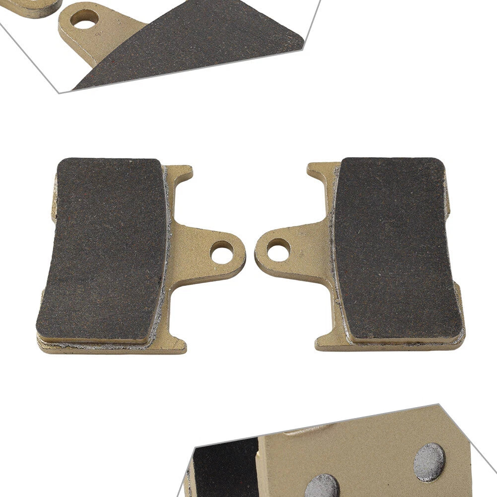 2pc Rear Brake Pads for Suzuki GSXR 1000 (2001–2006) - Champagne Gold