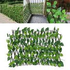 Artificial Ivy Fence Screening for Garden Privacy (Expanding Trellis)