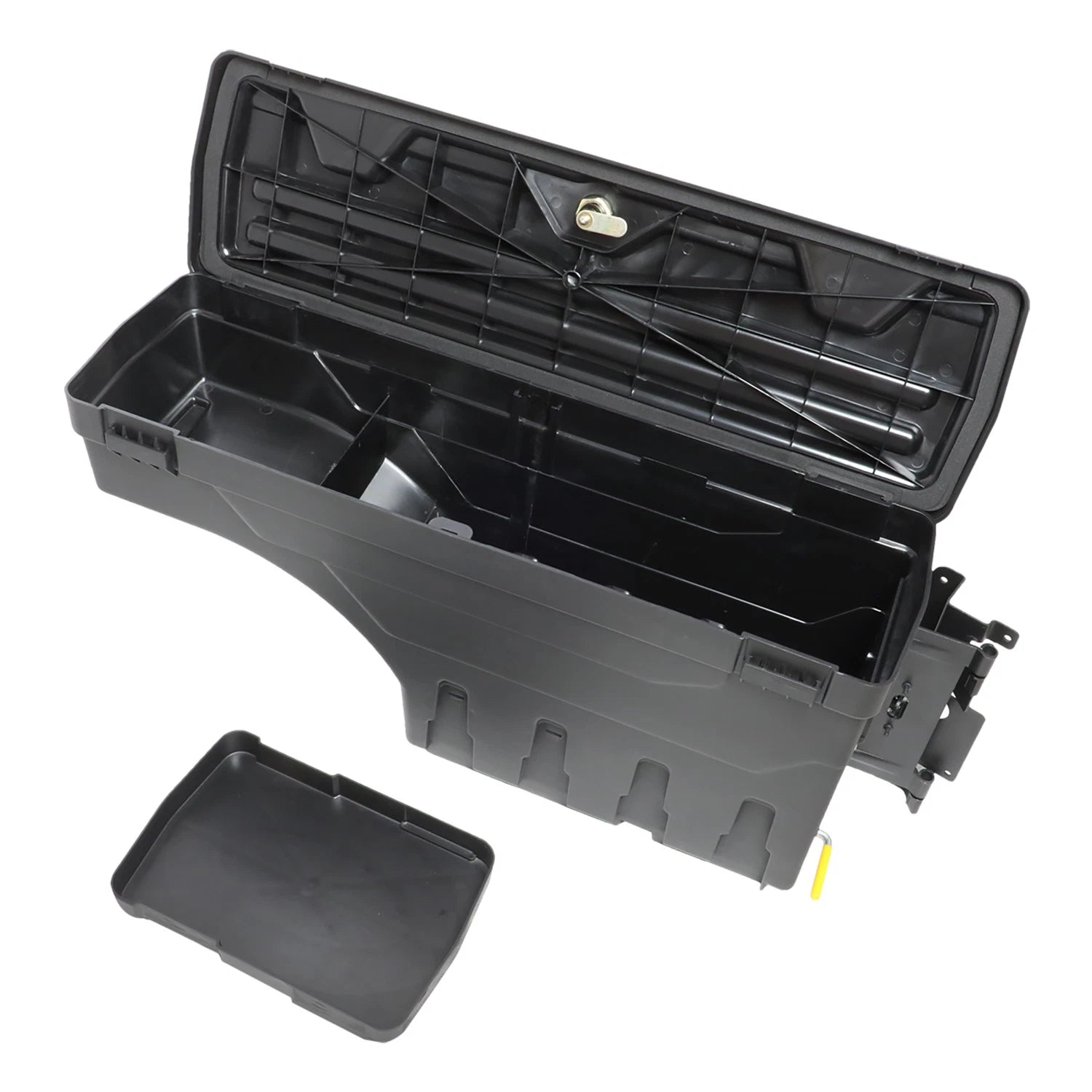 Right Truck Bed Wheel Well Tool Box Case for F250 F350 Super Duty (2017–2020)