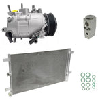 AC Compressor with Condenser Replacement for Ford F-150 2.7L Turbo (2023–2023)