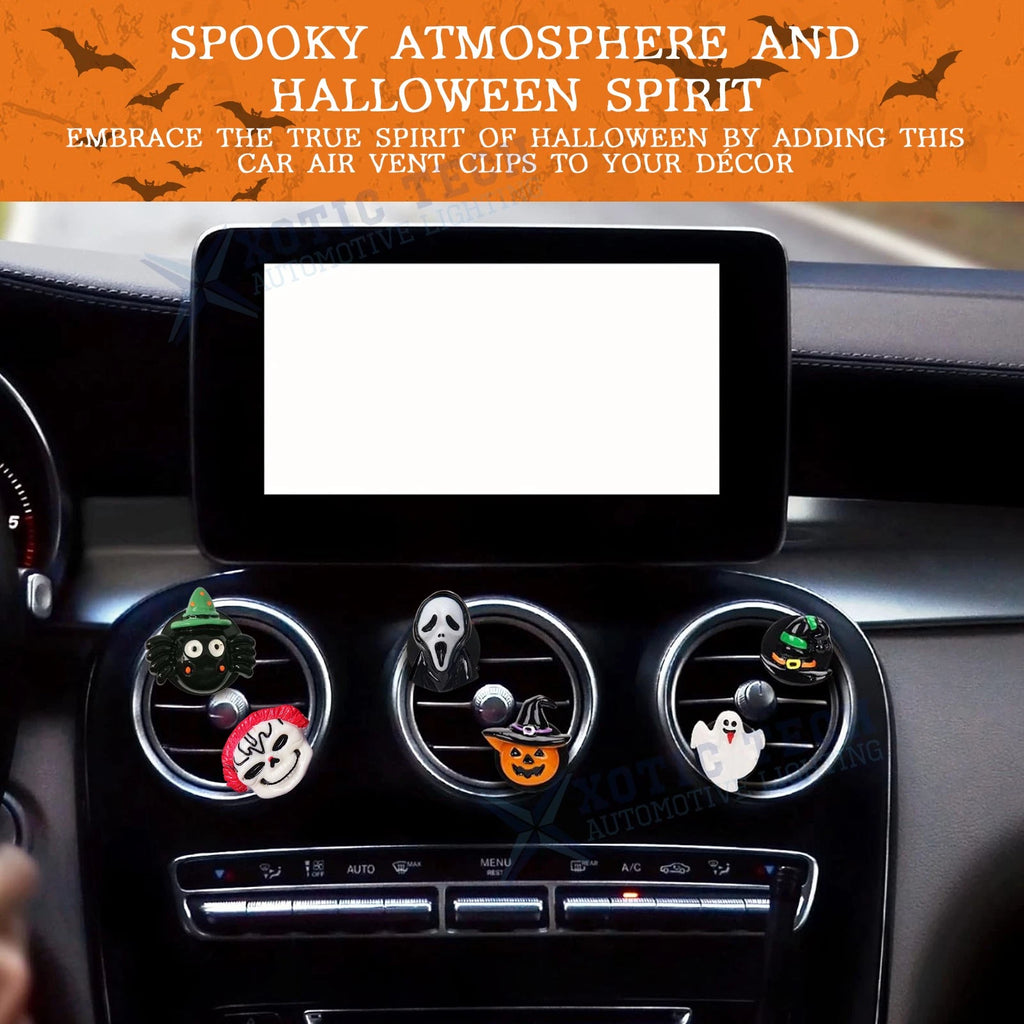6PCS Ghost Demon Car Scent Air Freshener Clips for (YYYY-YYYY)