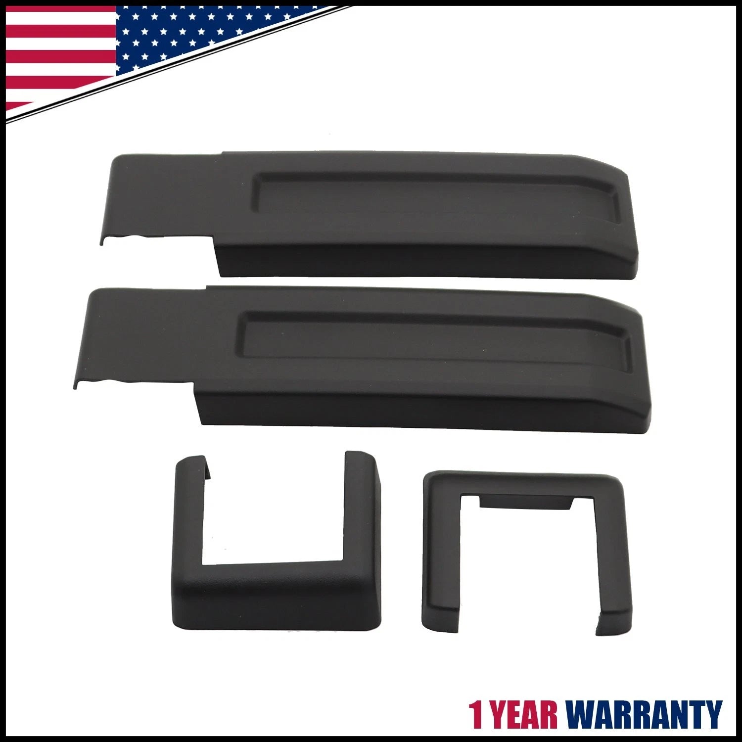 Tailgate Hinge Covers Trim for Jeep JK Wrangler (2007–2018) 55397091AC 55397092AC