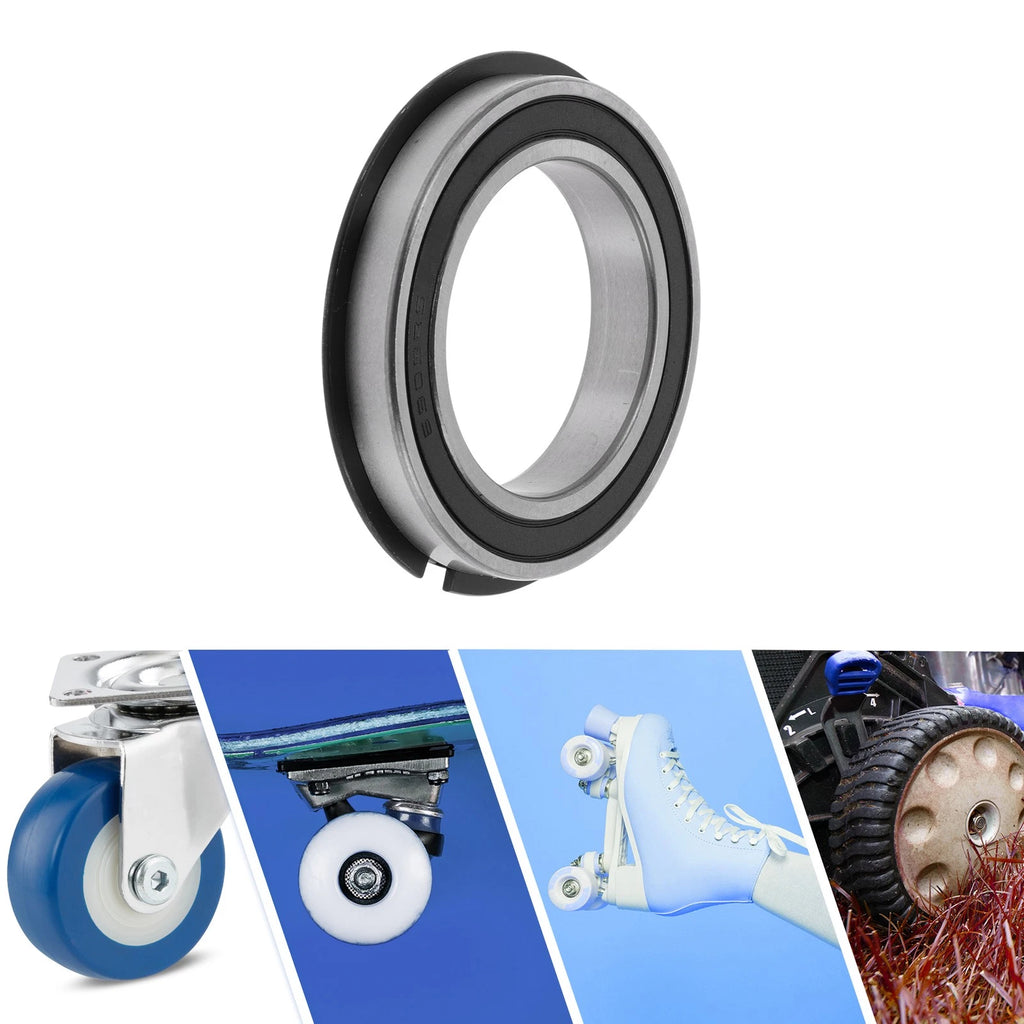 Deep Groove Ball Bearing 6909NR2RS for Scooter Skateboard (45x68x12mm)