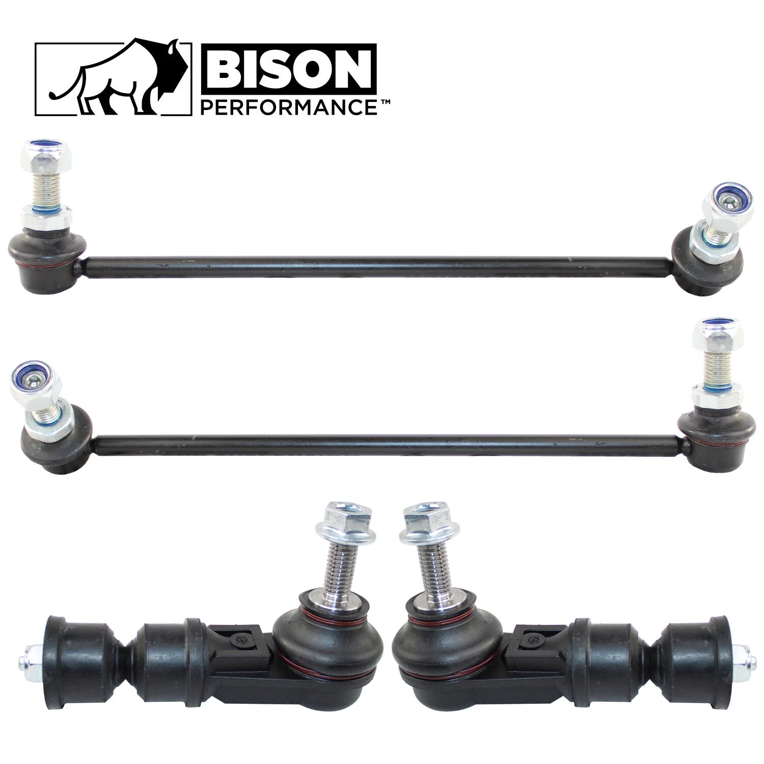4pc Sway Bar Link Kit for Chevrolet Equinox, Pontiac Torrent, Vue (2005–2009)