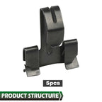 Set of 5 Dashboard Instrument Panel Bezel Clips for Jeep Dodge Chrysler