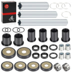 Rear Upper+Lower A-arm Bushing Shaft Kit for Honda Rincon (2003–2009)