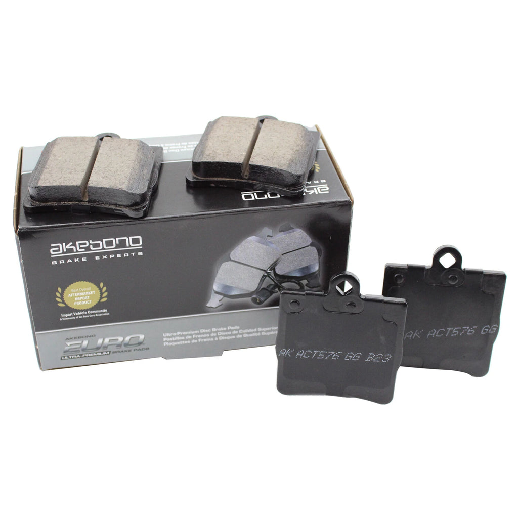Set of 4 Rear Disc Brake Pads for Mercedes C230 C240 SLK230 SLK300 SLK320 (2000–2006)
