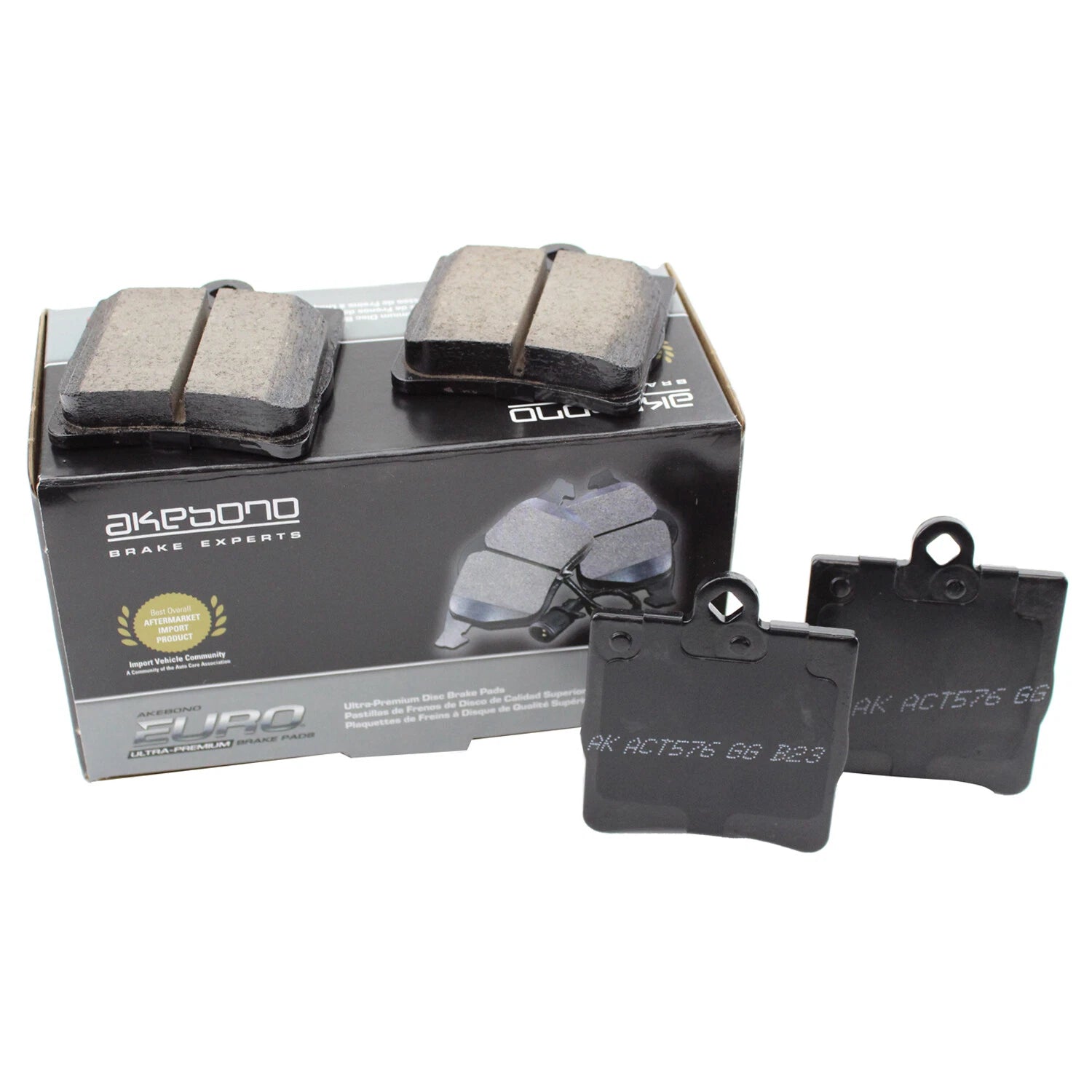 Set of 4 Rear Disc Brake Pads for Mercedes C230 C240 SLK230 SLK300 SLK320 (2000–2006)