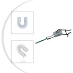 20PCS Glow in the Dark U Type Fishing Connectors for Tackle