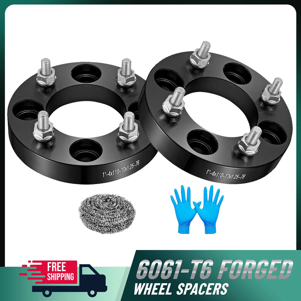 1" Wheel Spacers for Yamaha Rhino Kawasaki Honda Foreman 400 (1998–2024)