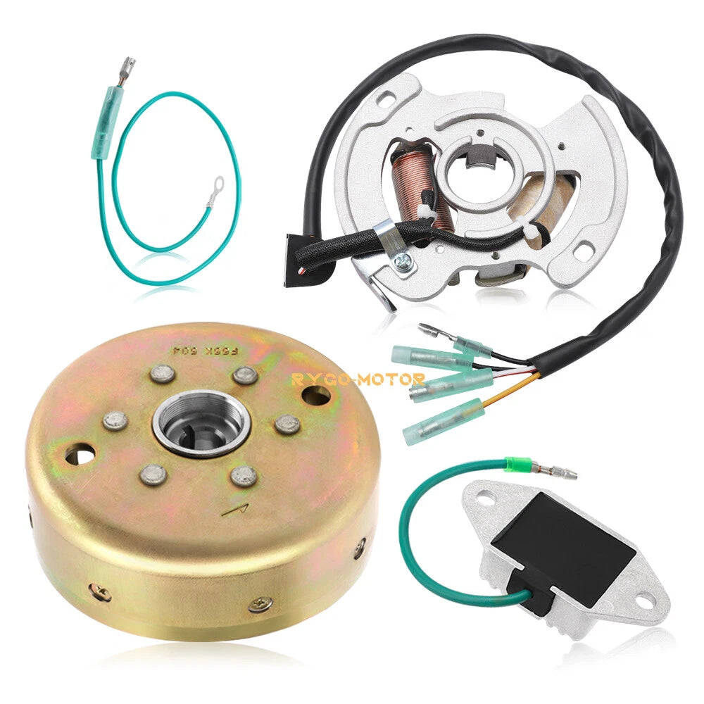Flywheel Generator w/ Stator Magneto for Yamaha (2XJ-85550-M1-00, 3JM-85560-00-00)
