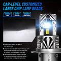 H4 9003 6500K 130W 30000LM LED Headlight Bulbs Kit for Car