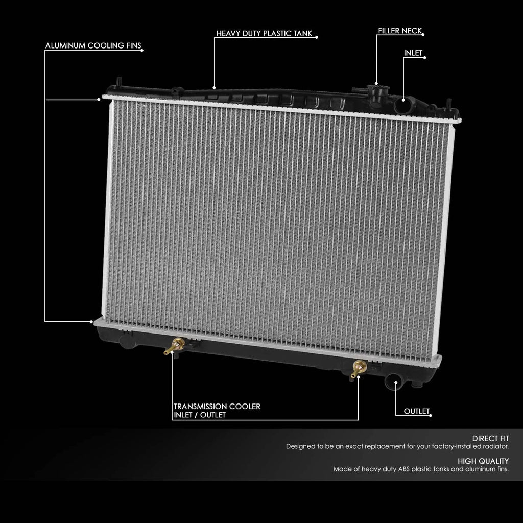 Aluminum Radiator for Infiniti QX4/Nissan Pathfinder (1996–2000) DPI 2055