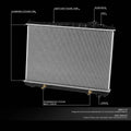Aluminum Radiator for Infiniti QX4/Nissan Pathfinder (1996–2000) DPI 2055