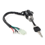 Ignition Switch Fuel Gas Cap Helmet Seat Lock Key Set for Honda Rebel 250 (1985-2016)
