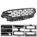 Front Upper Grille for Ford Escape (2020–2022) Black Chrome Trim