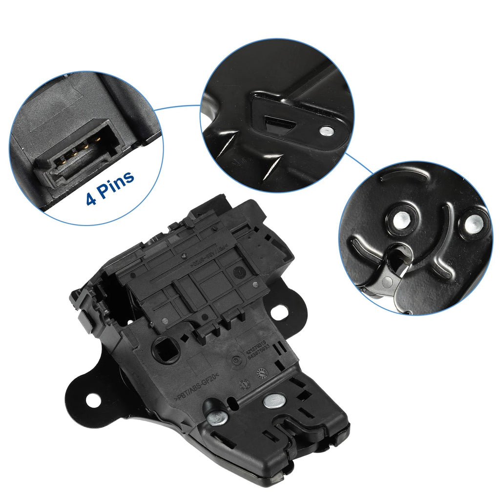 Trunk Lock Lid Latch Actuator for Cadillac CTS (2011–2014)