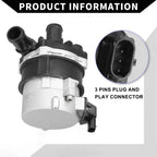 Auxiliary Cooling Water Pump for Audi A4 B8 (2007–2015) 8K0965567/9A796556740