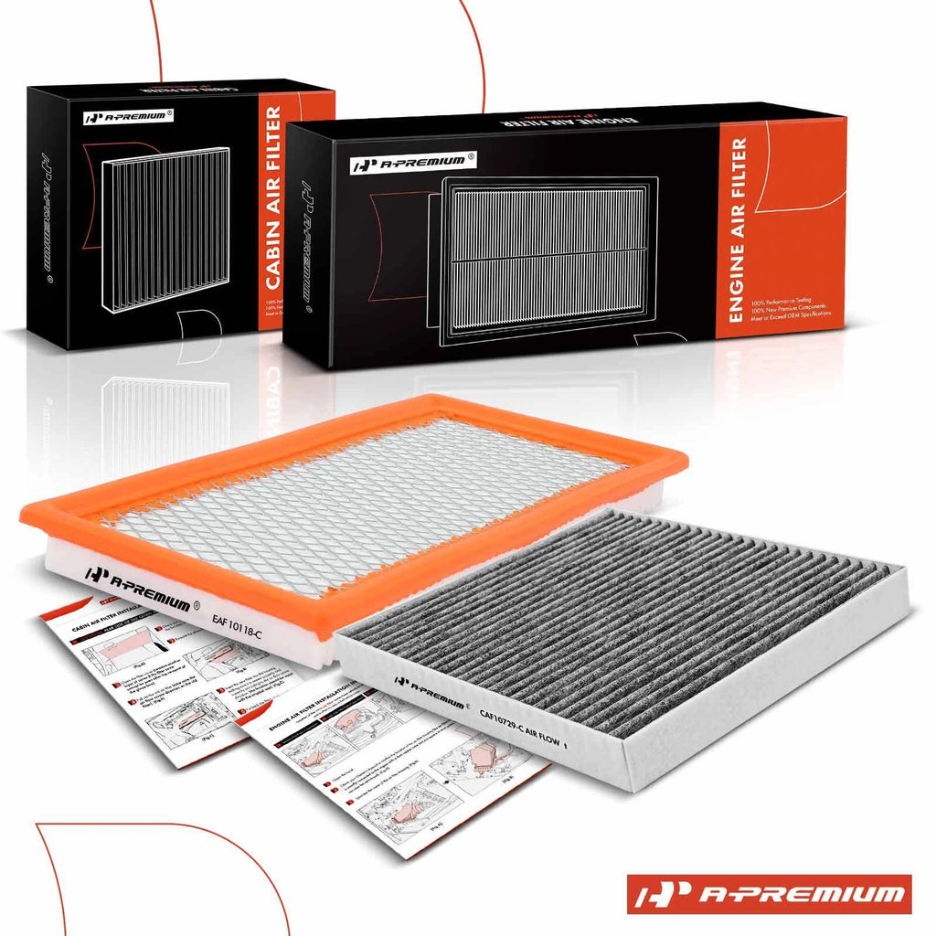 Engine & Cabin Air Filter for Dodge Caliber Jeep Compass Patriot (2007–2010)