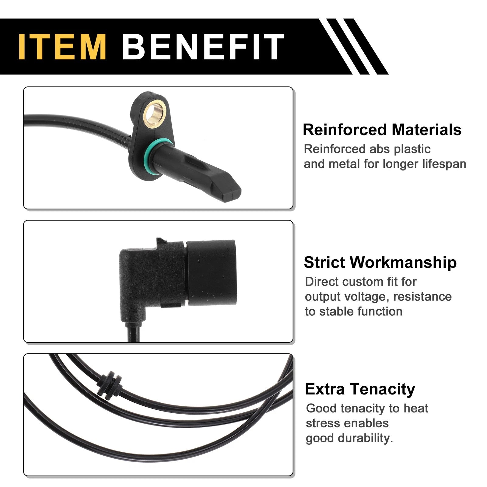 ABS Wheel Speed Sensor No. 2539052400 for Mercedes-Benz GLC300 (2016–2020)