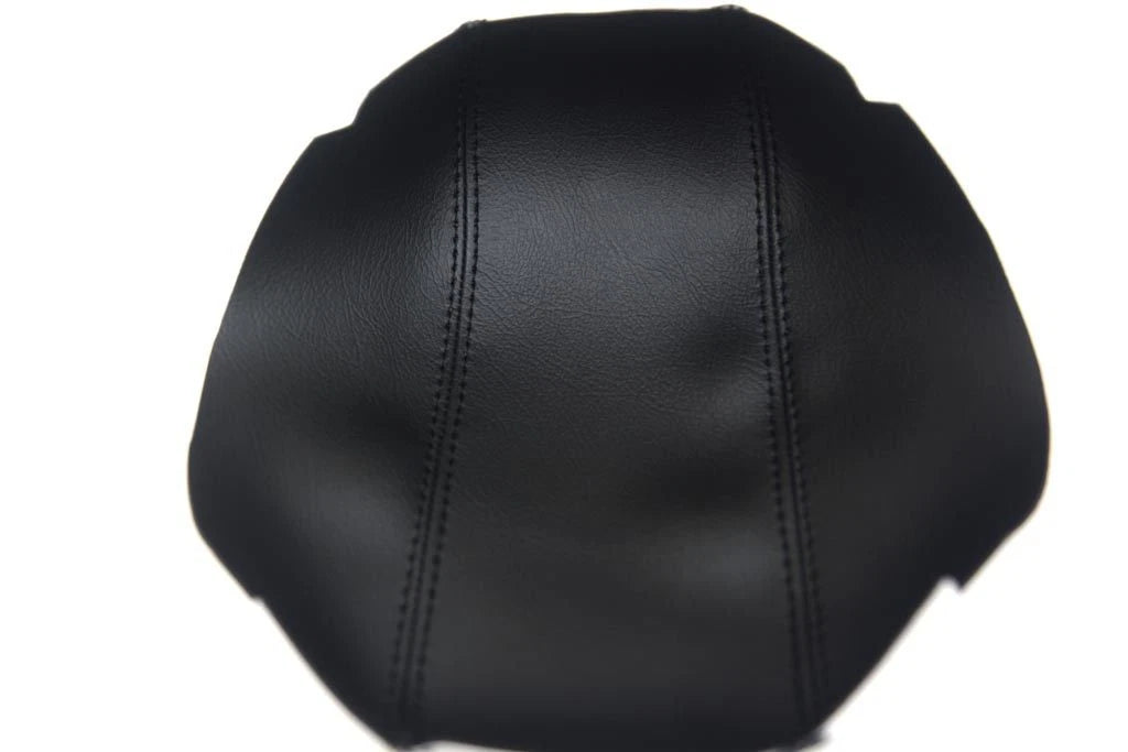 Center Console Armrest Cover for Ford Fiesta (2014–2019) Black Leather