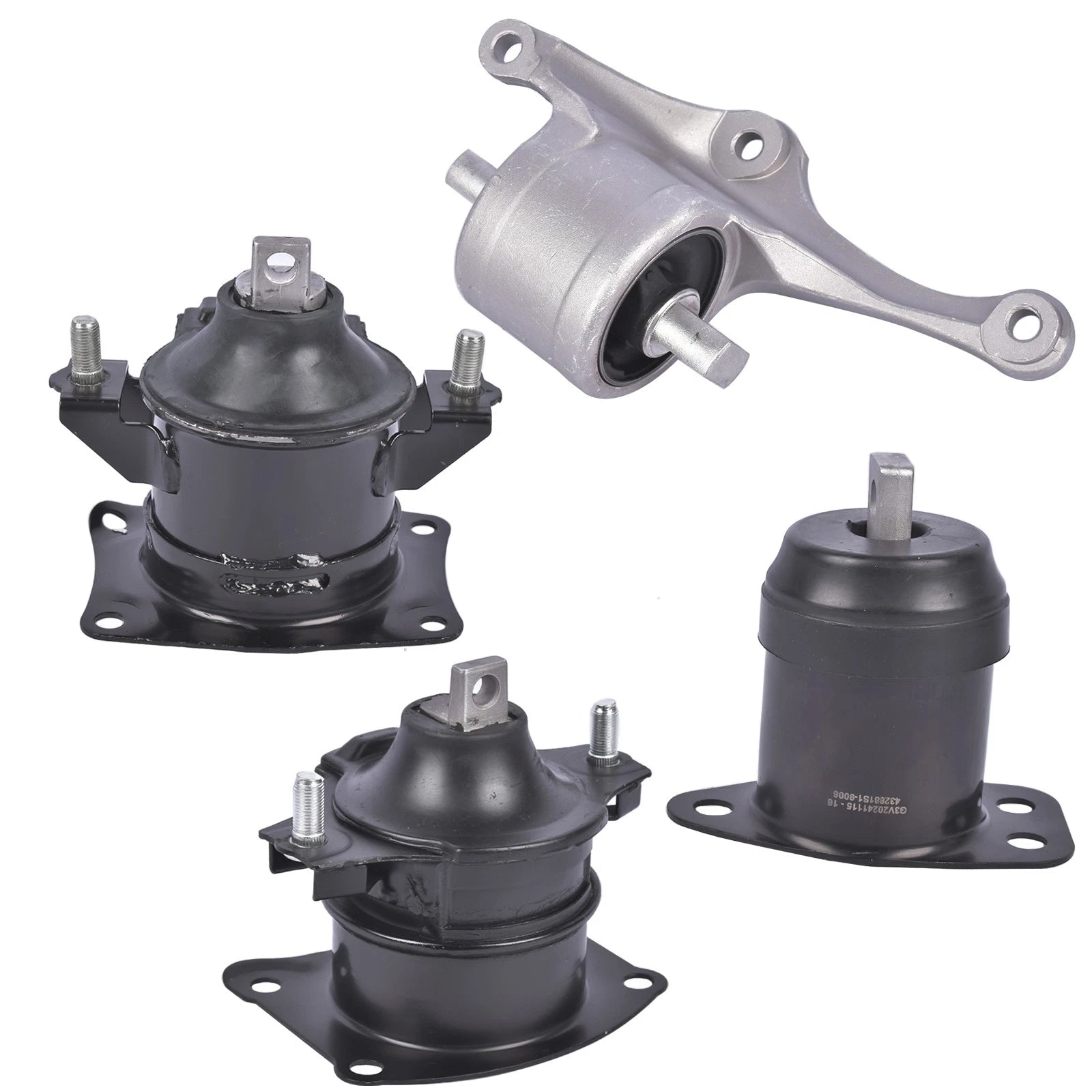 Set of 4 Engine Motor & Transmission Mounts MK193 for Acura RL (2005–2012)