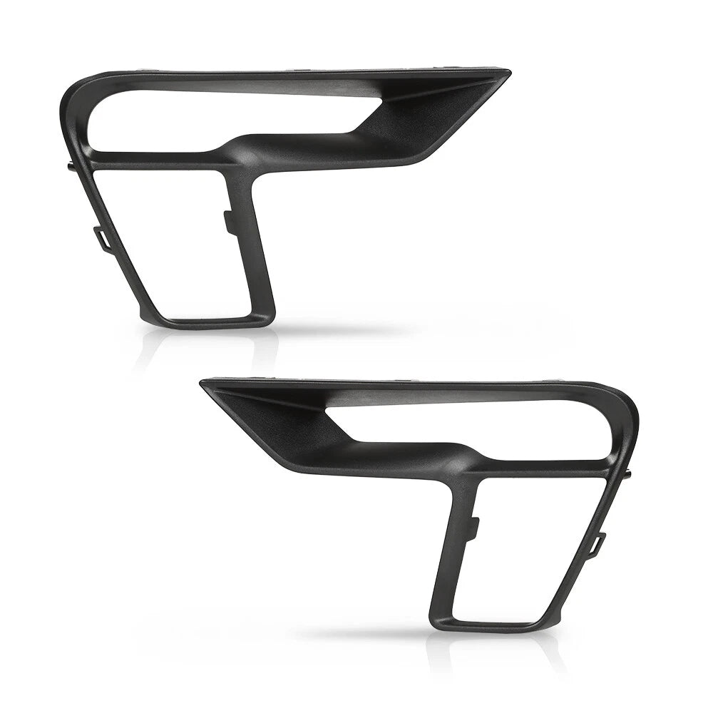 Set of 2 Front Bumper Fog Light Bezels for Ford Explorer (2018–2019)