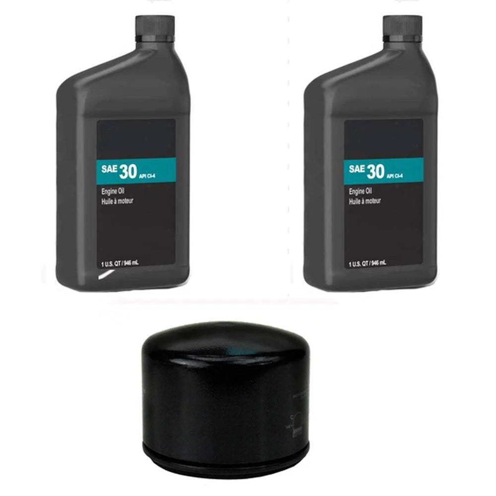 Oil Filter & 2 Quarts Engine Oil for John Deere 3025E (2014–2023)