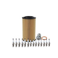 Wix Engine Oil Filter & Denso 16 Platinum TT Spark Plugs for W210 E430 (1996–2002)