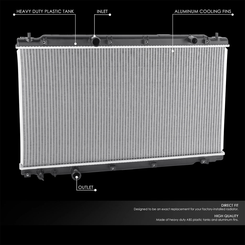 Aluminum Core Cooling Radiator for Honda CR-V 2.4L (2017–2019) DPI 13644