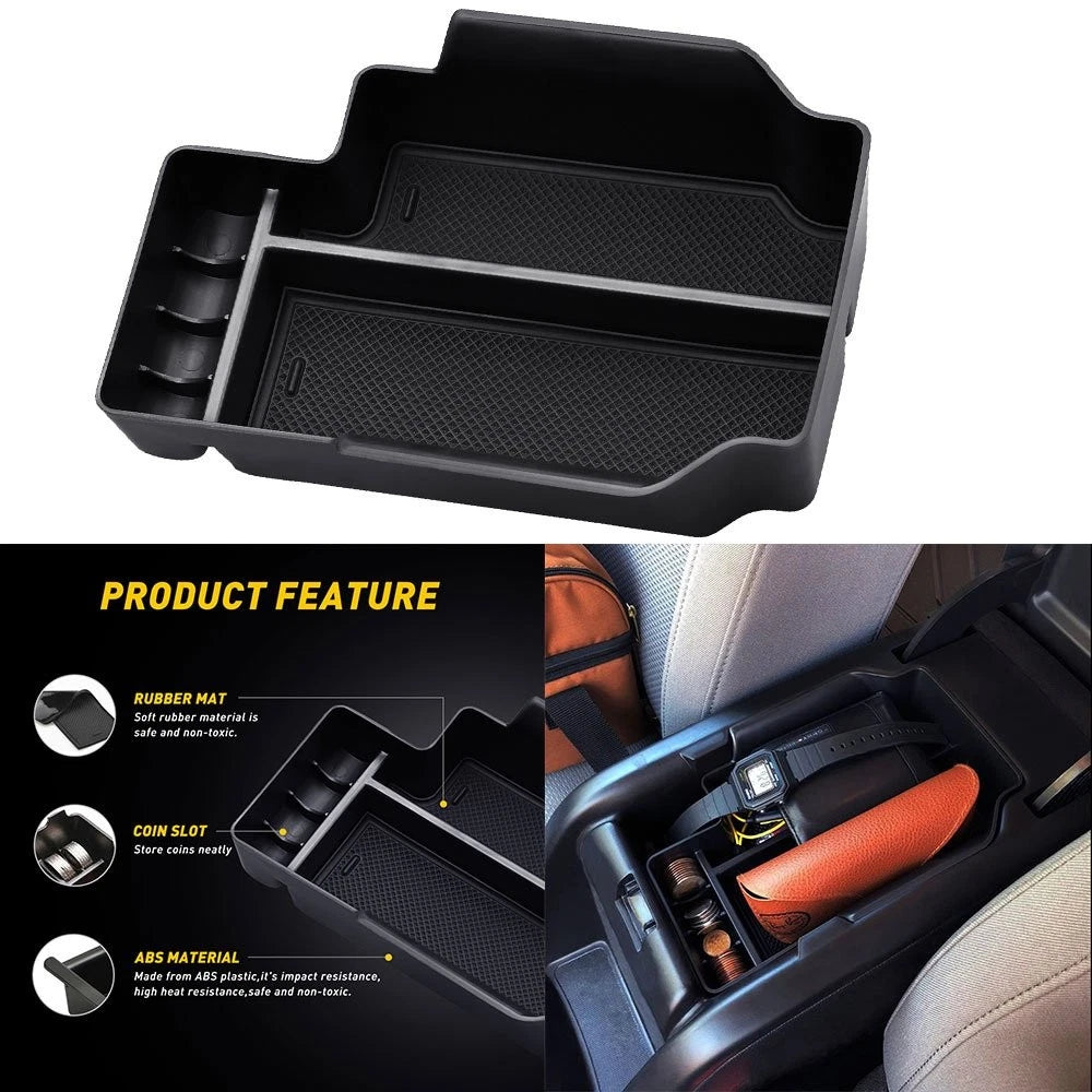 Center Console Organizer Storage Box for Chevy Colorado GMC Canyon (2015–2019)