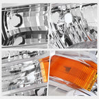 Right Side Headlight Lamp for Ford E150/250/350/450/F650/F750 (2008–2021)