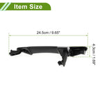 Exterior Door Handle for Kia Picanto (2011–2016) Black Rear Right