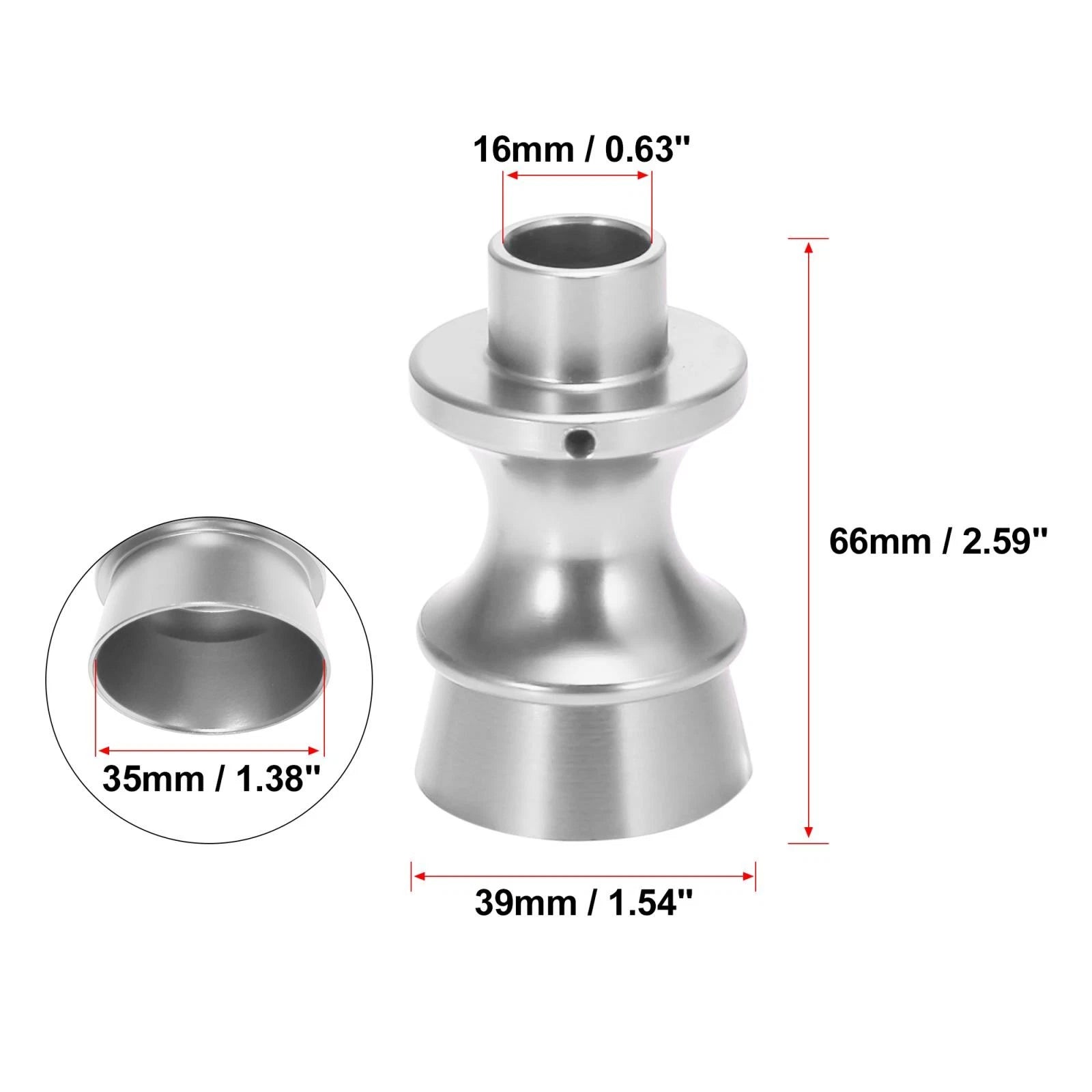 Shift Knob Reverse Lock Out Lifter Silver Tone for Subaru BRZ, Toyota (2013–2021)
