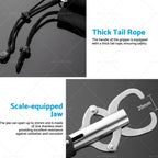 Stainless Steel Fish Lip Grabber Gripper Tool for Fishing (30KG)