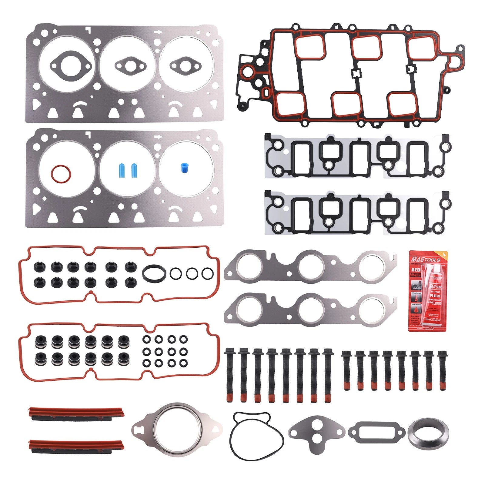 Head Gasket Bolts Set for Buick LaCrosse 3.8L V6 (2006–2009) 283901