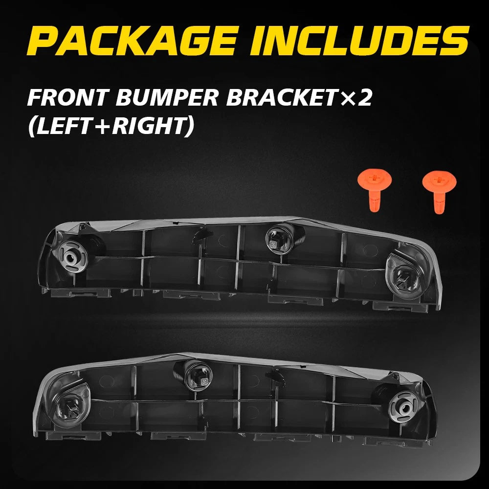 Set of 2 Bumper Brackets for Toyota Prius