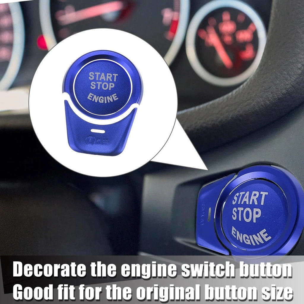 Start Stop Button Cover Kit for BMW 2 3 4 5 6 7 X1 X2 X3 X4 M2 M3 M4 M5 (2014–2023)