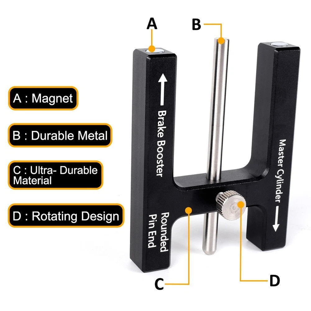 Stainless Steel Brake Push Rod Tool for Accurate Measurement