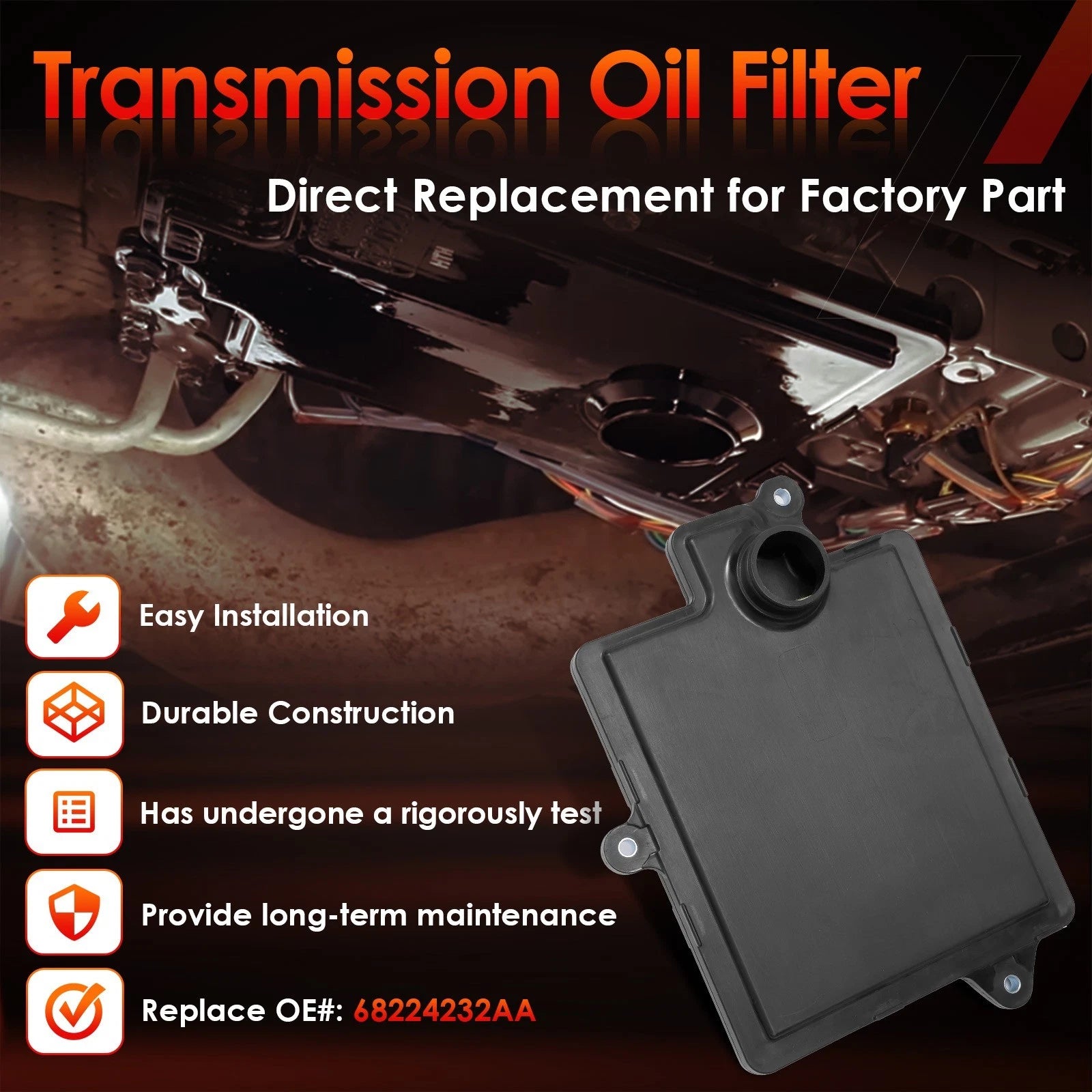 Transmission Oil Filter for Ram 3500 4500 5500 (2013-2024)