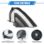 Front Left Mirror Corner Triangle Fender Cover for Honda CR-V (2007-2011)