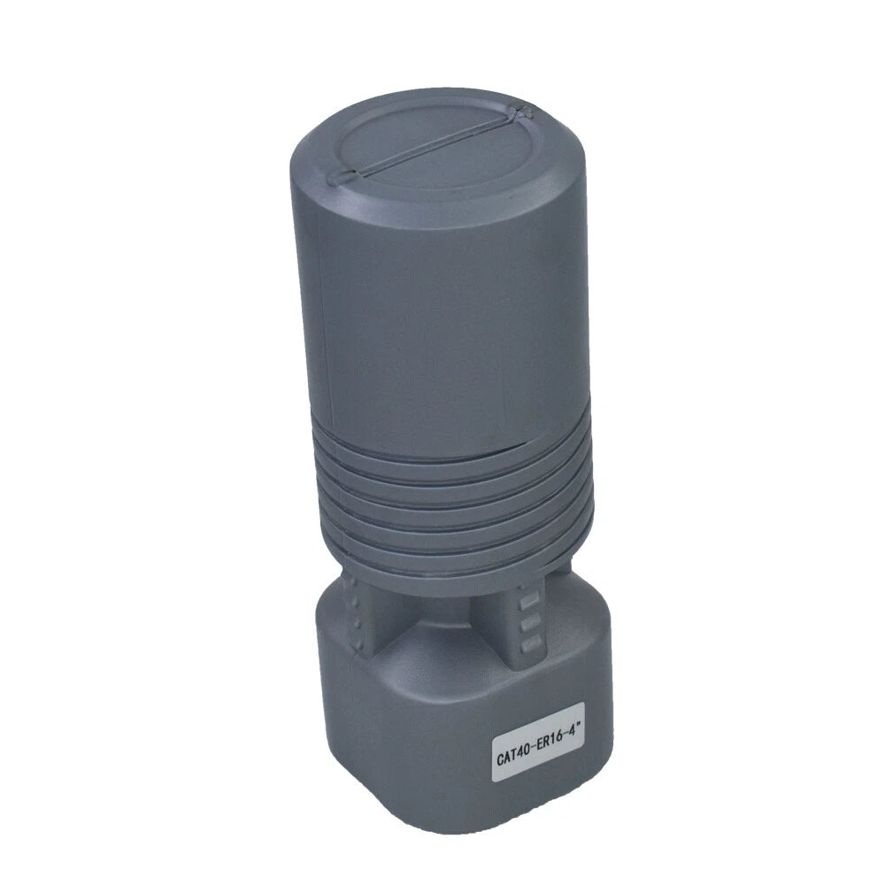 Set of 8 Tool Holders for CAT40 ER16 Collet Chucks (4" Length)