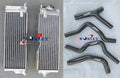 Aluminum Radiator + RED Hose for HONDA CR500 CR500R (1985-1988)