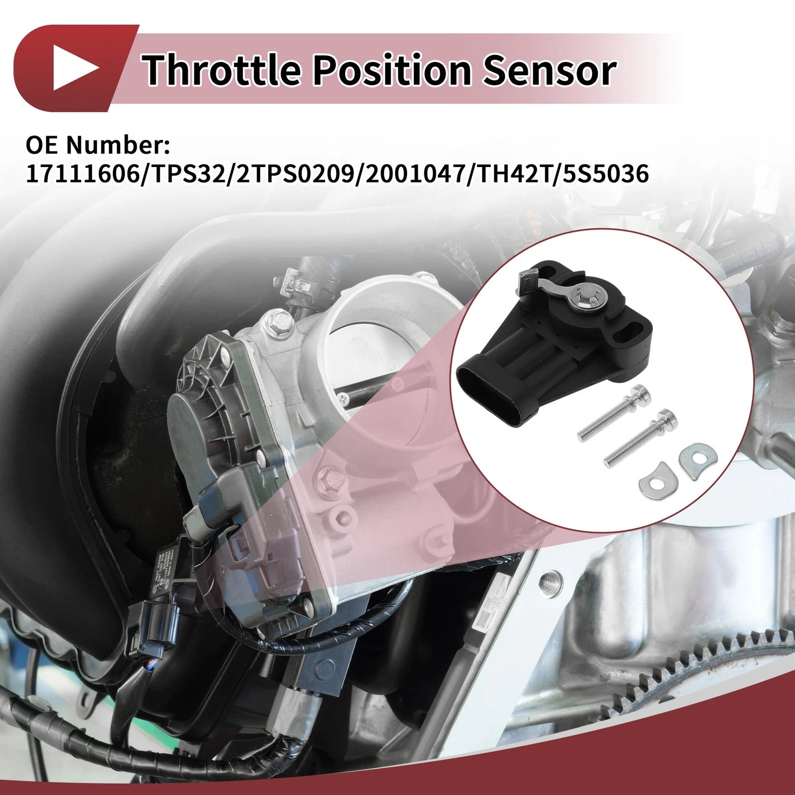 Throttle Position Sensor No.17111606/TPS32 for Buick Century (1993–1995)