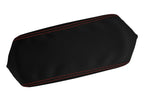 Carbon Fiber Console Lid Cover for Toyota Supra MK3 (1986–1992) Red Stitch
