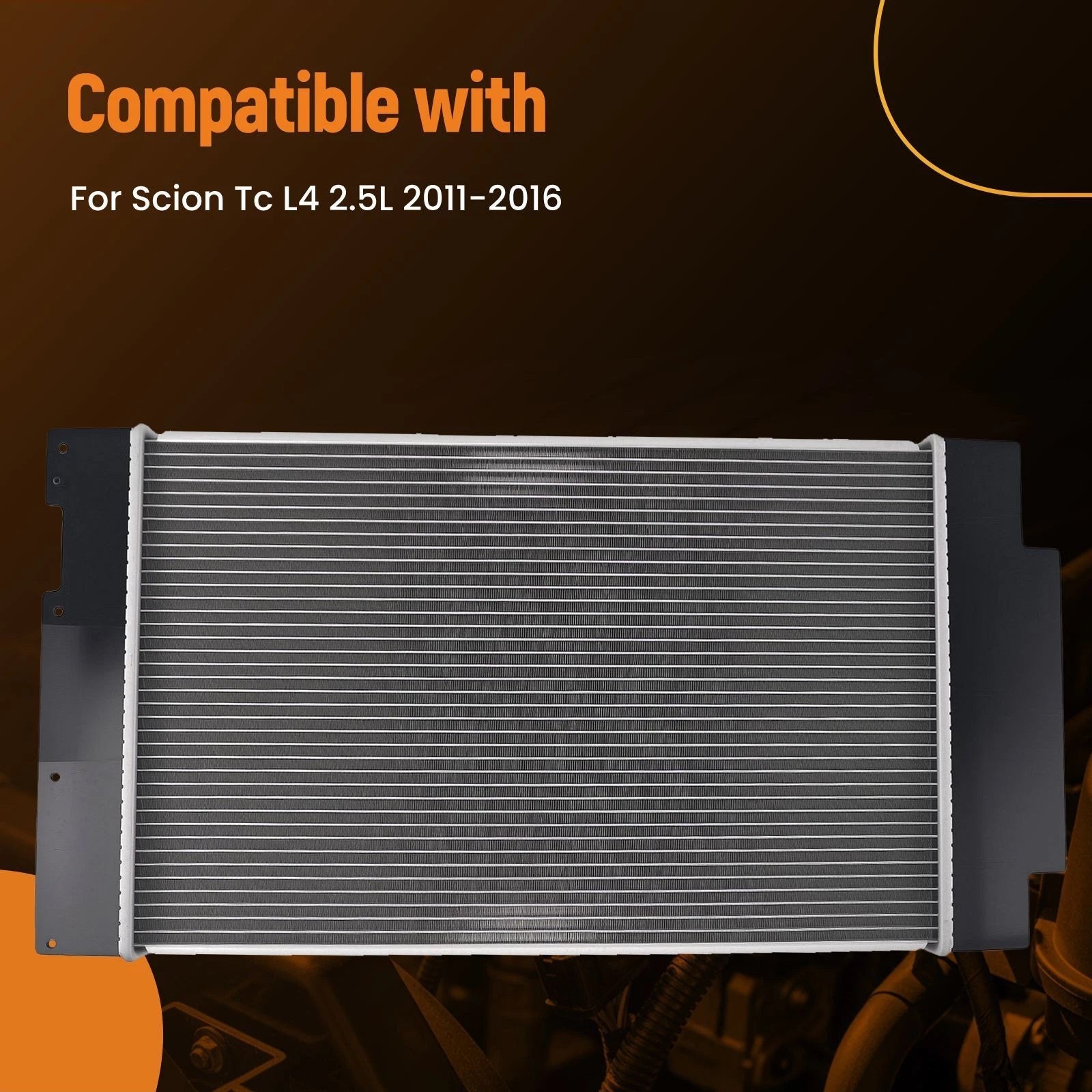 Coolant Radiator Assembly for Scion TC (2011-2016)