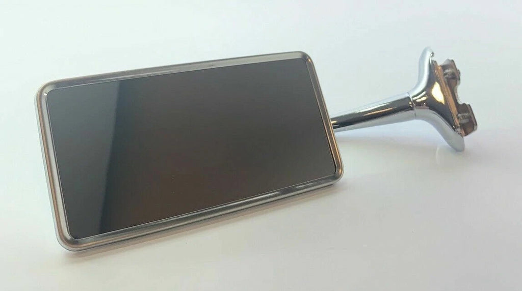 Universal Rectangle Peep Mirror Stainless Steel for Ford Dodge Chevy Mopar