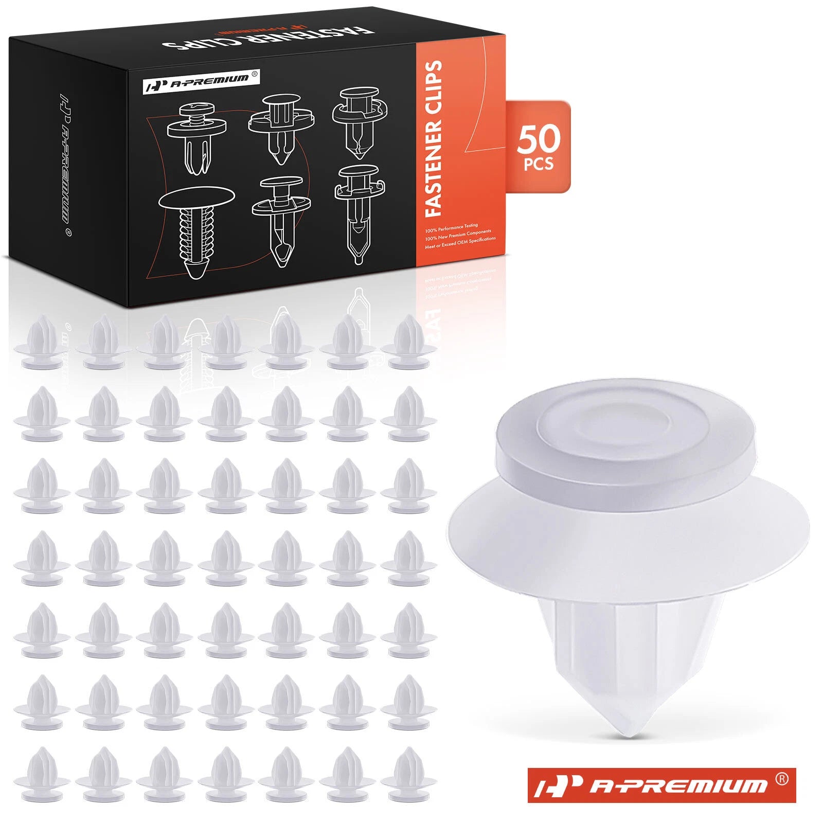 Nylon Scuff Plate Retainer Clips for Toyota Camry (2007-2011)